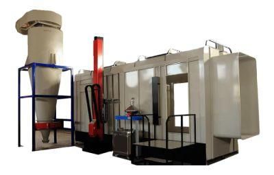 Powder Coating Booth with Big Cyclone Fast Color Change