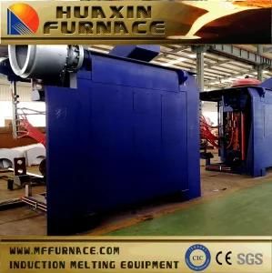 0.75 Ton Metal Casting Machinery Induction Melting Furnace