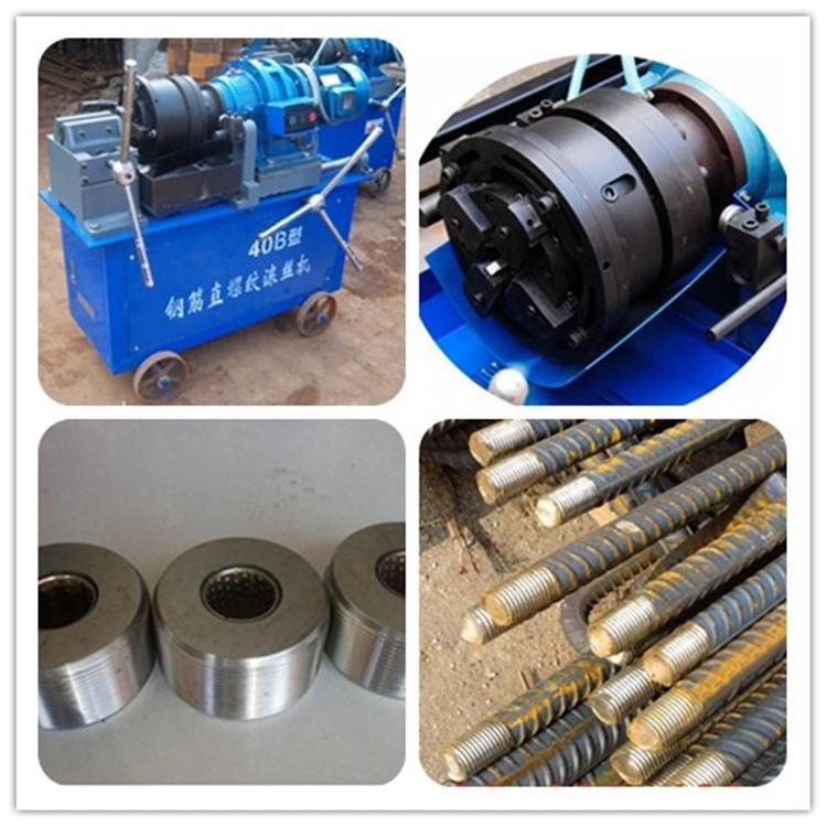 Automatic Reinforcing Steel Bar Rib Peeling Thread Rolling Machine