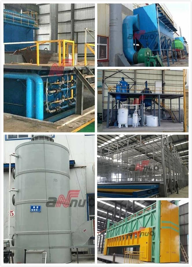 CNG Energy Saving Hot DIP Galvanizing Melting Zinc Pot Galvanizing Kettle with Galvanizing Furnace