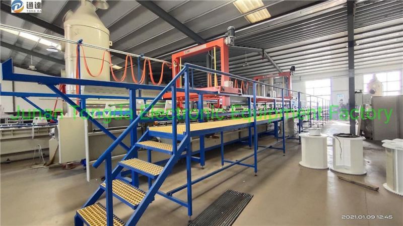 High Efficiency Automatic Aluminum Anodizing Production Plant Aluminum Anodizing Dyeing Plant Line Equipment