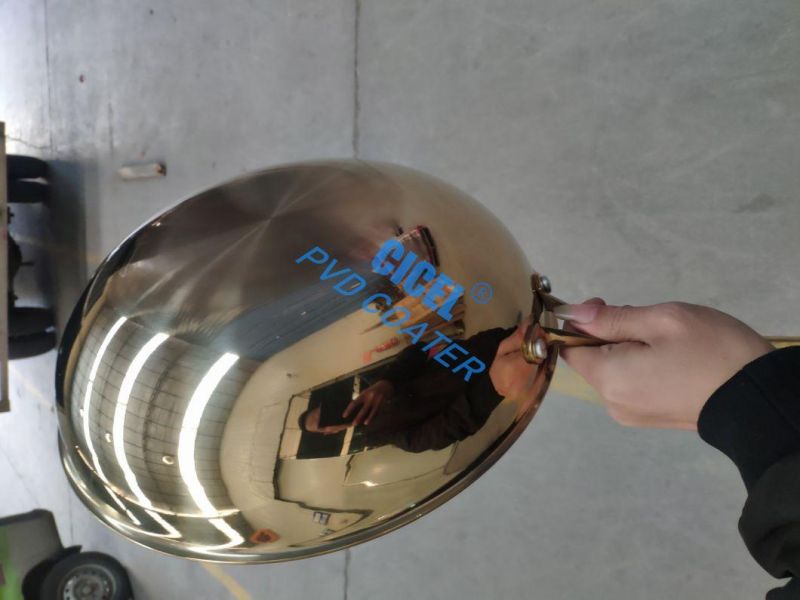 Cicel Kitchen Ware Hardware PVD Vacuum Coating Machine Plant