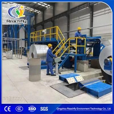 Uzbekistan 60000tons Steel Coil Color Coating Line for Building Materials