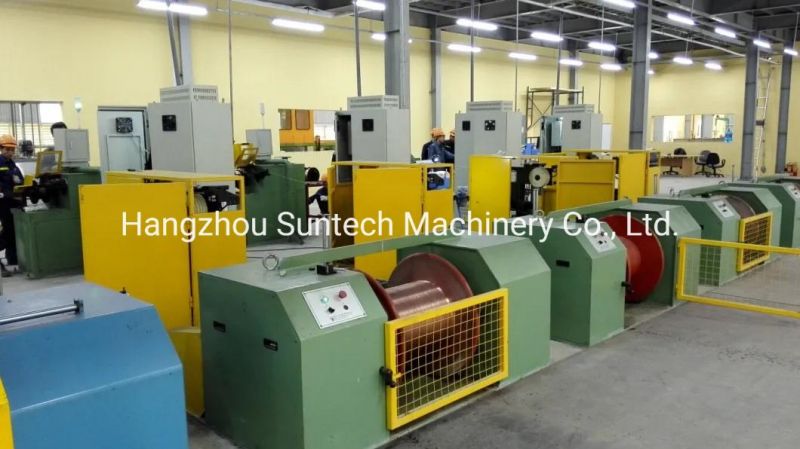 Gas Shield Welding Wire Production Line with Copper Coating and Layer Winding Machine