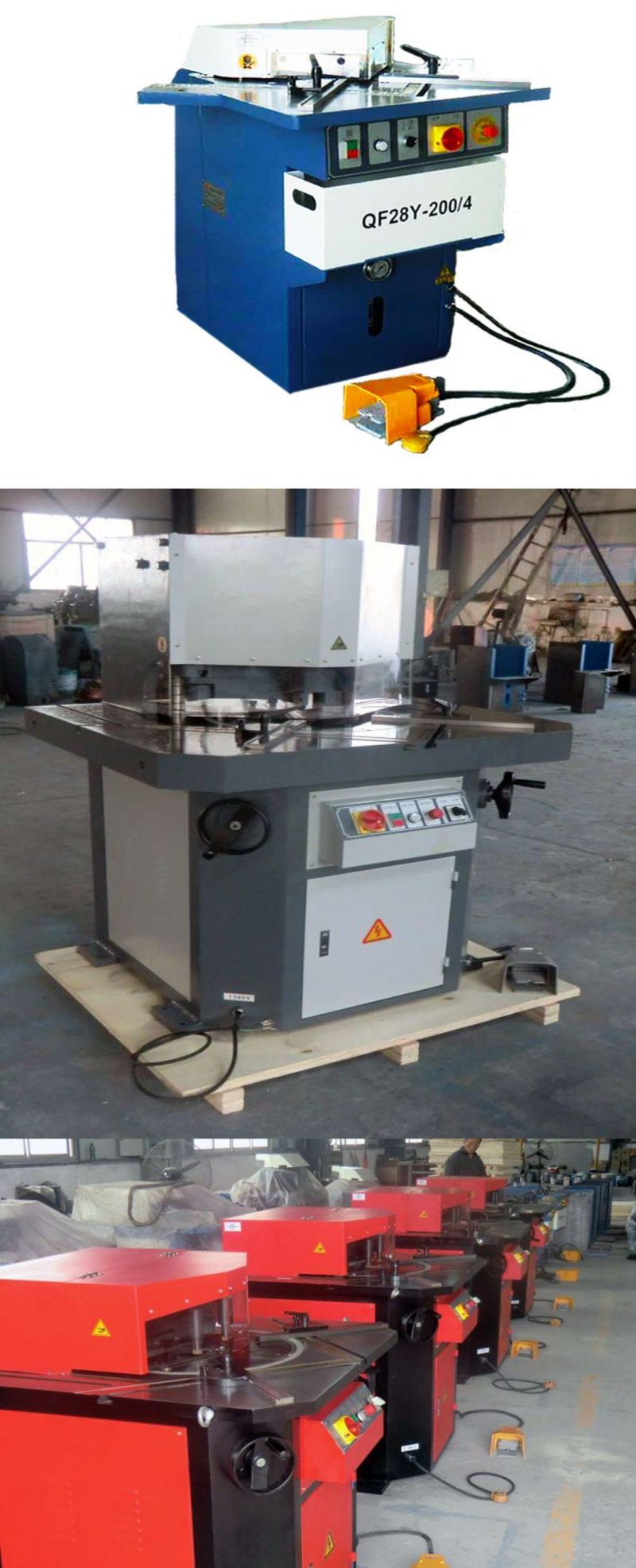 Sheet Metal Hydraulic Fixed Angle Corner Notching Machine