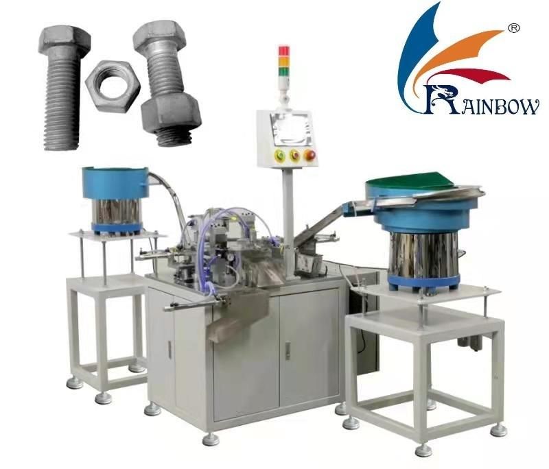 Fully Automatic Assembly Machine for Anchor Bolt Nut and Washers