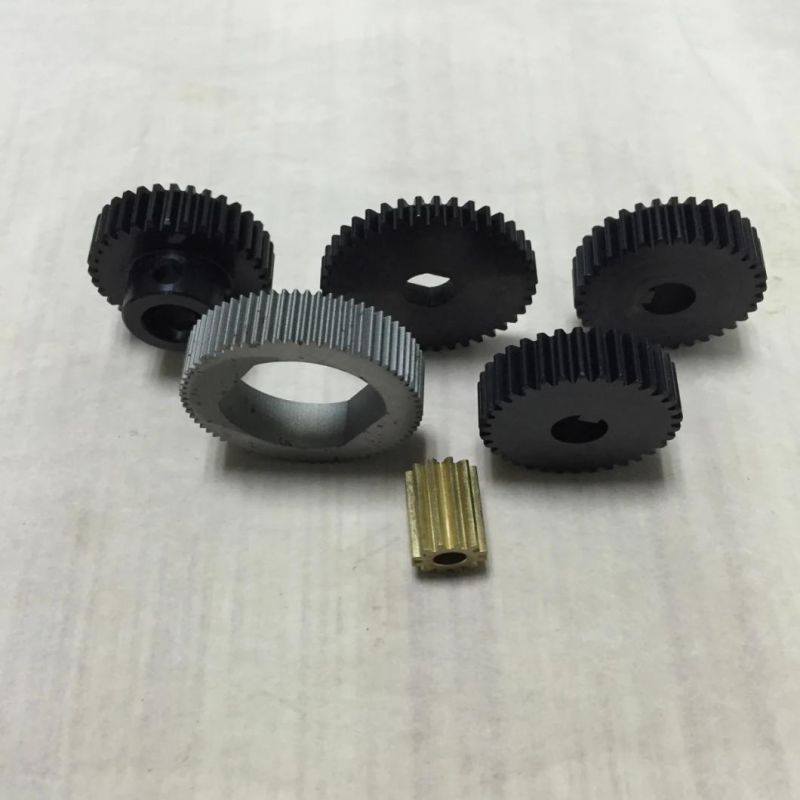 CNC Turning Manufacturer New Product CNC Steel Spur Gear Wheel Transmission Spur Worm Gear