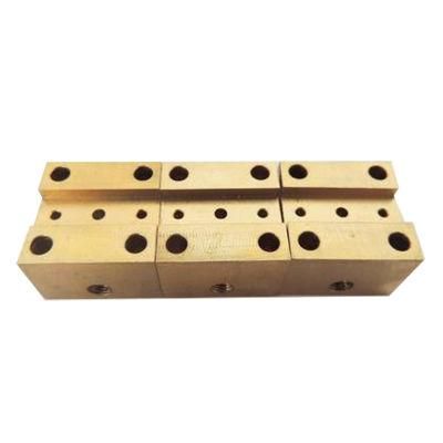 High Precision CNC Machining Manufacture Turning Drillling Copper Part