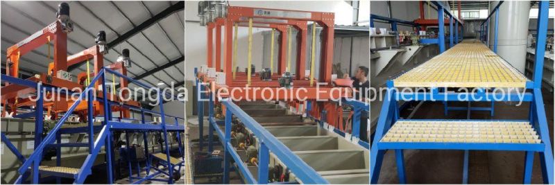 Full Automatic Plating Line Hard Chrome Plating Equipment Electroplating Bath