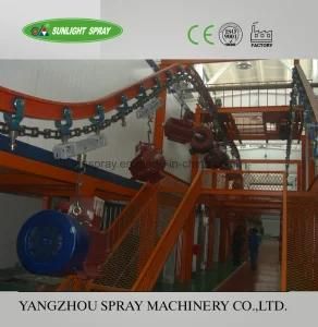 Liquid Paint Spraying Line for Motor