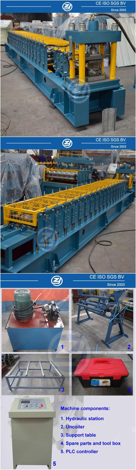 Shutter Door Cold Roll Forming Machine