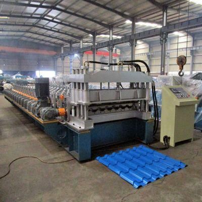 Customized Products Galvanized Coil Glazed Tile Roll Forming Machine with ISO/Ce/SGS/BV