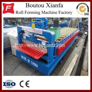 Corrugated Steel Roofing Sheet Roll Forming Machine (XF18-76-988)
