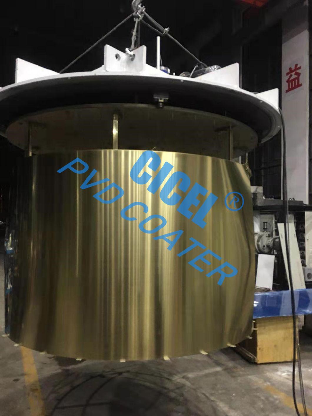 Cicel Large Size Stainless Steel Sheets PVD Vacuum Coating Machine