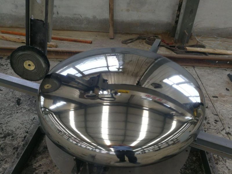 Progromable Dish Head Grinding and Polishing Machine to Achieve Mirror Effective