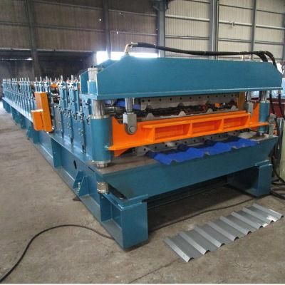 20 Years Experience Customized Aluminum Roofing Sheet Roll Forming Machine Double Layer Metal Tile Making Machine in China