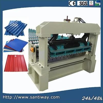 Roofing Tile Sheet Cold Roll Forming Machine