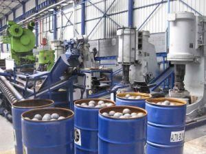 Forged Steel Ball Forming Machine with Forging Hammer