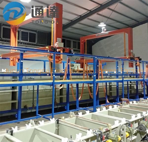 Zinc Plating Machine Alkaline or Acid Plating Equipment Plant