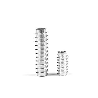 Hot Sale Factory Custom Stainless Steel Slotted Self Tapping Screw Sleeve Embedded Screw Sleeve Machine Screw