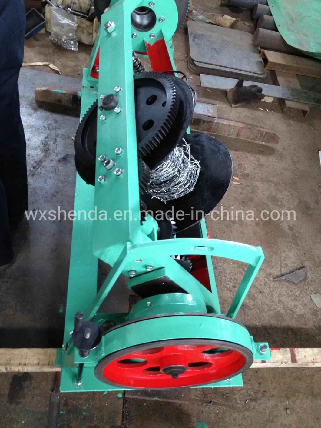 Low MOQ Barbed Wire Netting Machine (MANUFACTURER) /Barbed Wire Machine for Uganda
