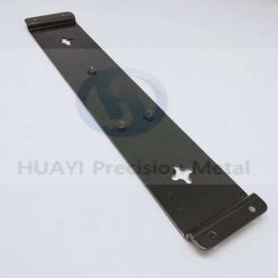 High Quality Precision Customized Black Steel Sheet Metal Products for Device