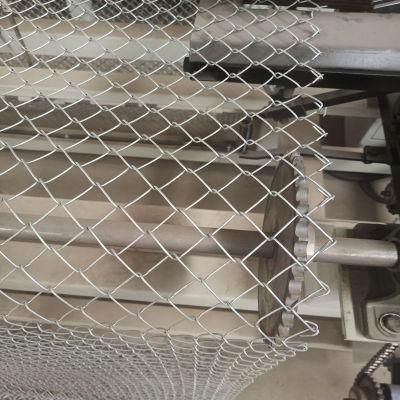 High Speed Full Automatic Chain Link Fence Net Making Machine for PVC Wire &amp; Galvanized Wire