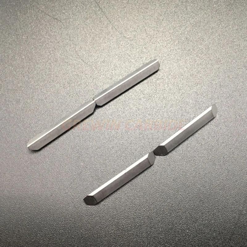 Gw Carbide-Sintered Cemented Tungsten Carbide Snow Plow Blade Inserts Cutting Tips