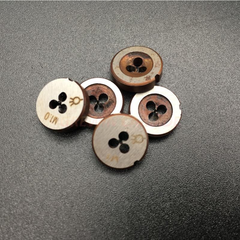 Gw Carbide - M16X1.25 Tungsten Steel Left Hand Screw Cutting Tool Straight Tap and Die with High Resistance and Good Quality