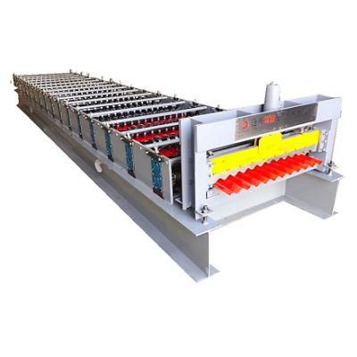 836 Coloured Corrugated Roof Tile Making Machine