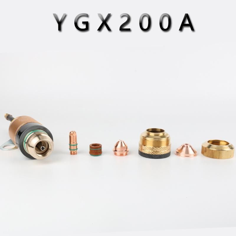 Yueyang Torch Ygx200A Suitable for 200A Cutting Power Huayuan Machine Plasma Cutting Electrodo Nozzle