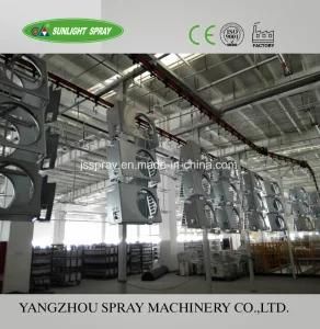 Cabinet Automatic Powder Coating Plant