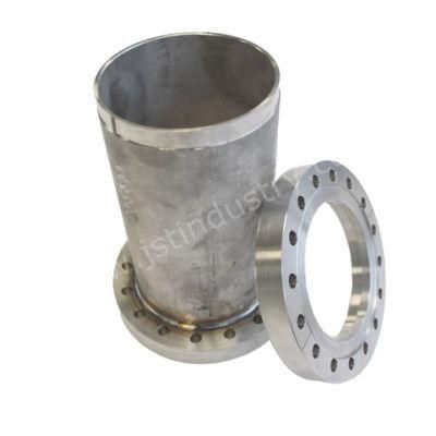 CNC Machined 347 Stainless Steel Welding CF Flange Bored Vacuum Flange