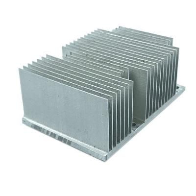 High Power Dense Fin Aluminum Heat Sink for Apf and Power and Svg and Radio Communications and Inverter and Electronics and Welding Equipment