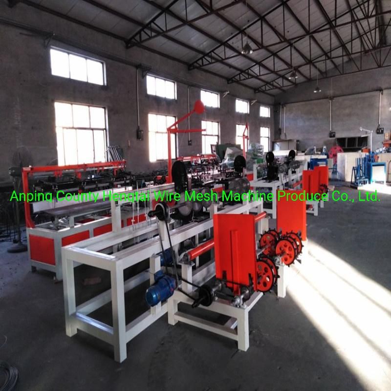 Sinle Wire Chain Link Fence Weaving Machine