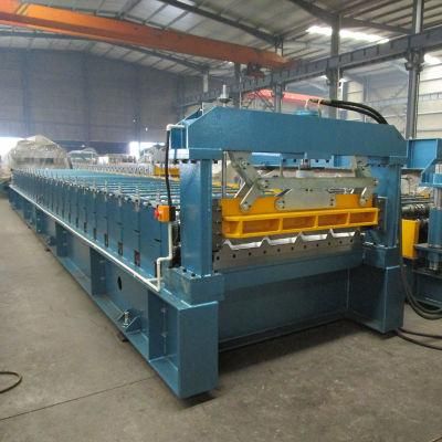 Hangzhou Supplier Hydraulic Automatic Galvanized Trapezoidal Roof Machine with ISO Ce SGS BV