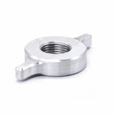 Manufacturer High Quality CNC Milling Wing Nut for Tail Piece of Tap or Shank Stainless Brewery Equipment