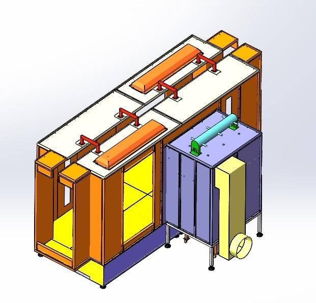 China Electrostatic Powder Coating Spray System