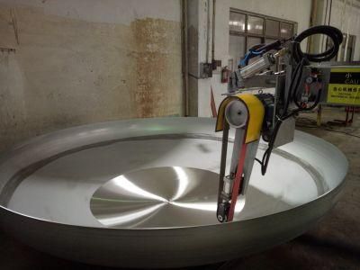 Industrial Dish Head Polishing Machine Stainless Steel Automatic Buffing Machine for Sale