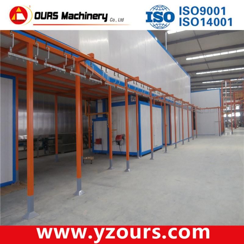 Gas Burner Epoxy Paint Powder Coating Curing Oven