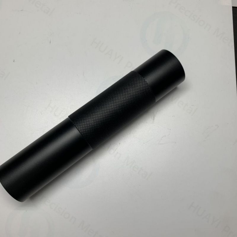 Black Anodizing CNC Part Milling Aluminum Lathe Turning Shaft