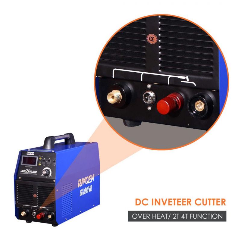 IGBT Single Tube Inverter Air Plasma Cutter, Cut 70g Air Plasma Cutting Machine