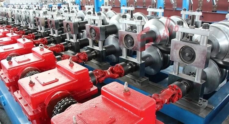 Traffic Barrier Guard Rail Roll Forming Machine