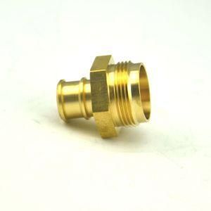 OEM CNC Turning Services High Precision Customized Threaded Brass Product