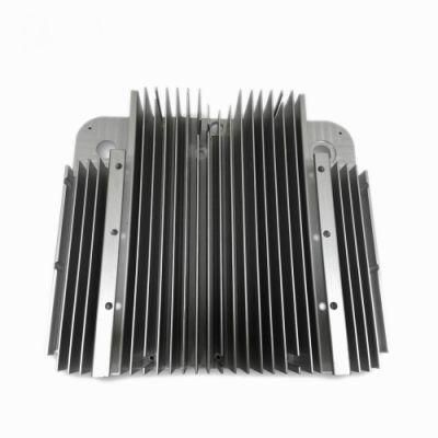 298*64*200mm High Power LED Street Lighting 6063 T5 Aluminum Alloy Extrusion Heat Sinks