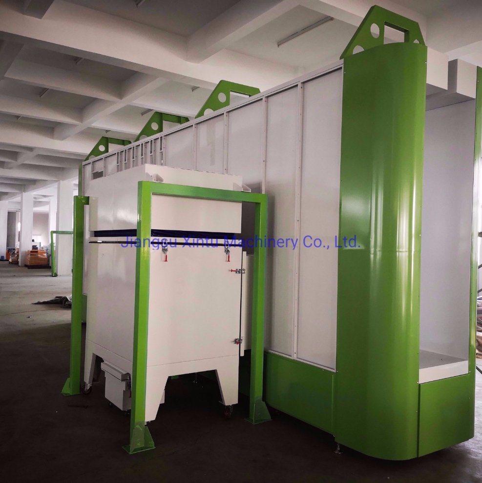 Small Powder Spray Powder Coating Booth with Filter Recovery