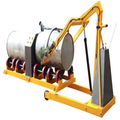 Electric Single-Arm Feeding Truck Stacker Oil Drum Fork Lifters Hydraulic Oil Forklift
