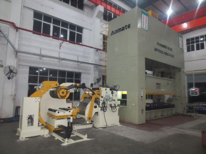 Uncoiler Straightener Machine in Metal Straightening Machinery (MAC4-800F)