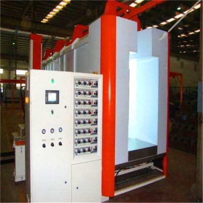 China Electrostatic Manual Powder Coating Spray Booth for Furniture with ISO