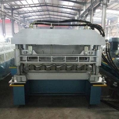 Automatic Corrugated Glazed Roof Tile Roll Forming Machine